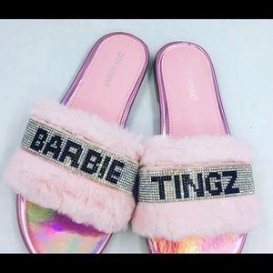 Barbie Tingz Slides size 6